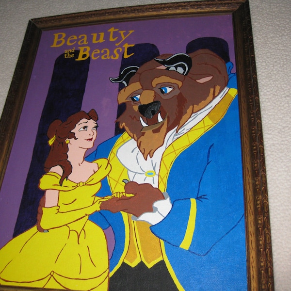 Beauty and the Beast Board Game Etsy