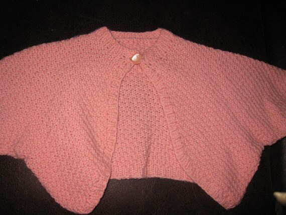 TWO PINK SWEATERS For Child Or Little Girl One A … - image 3