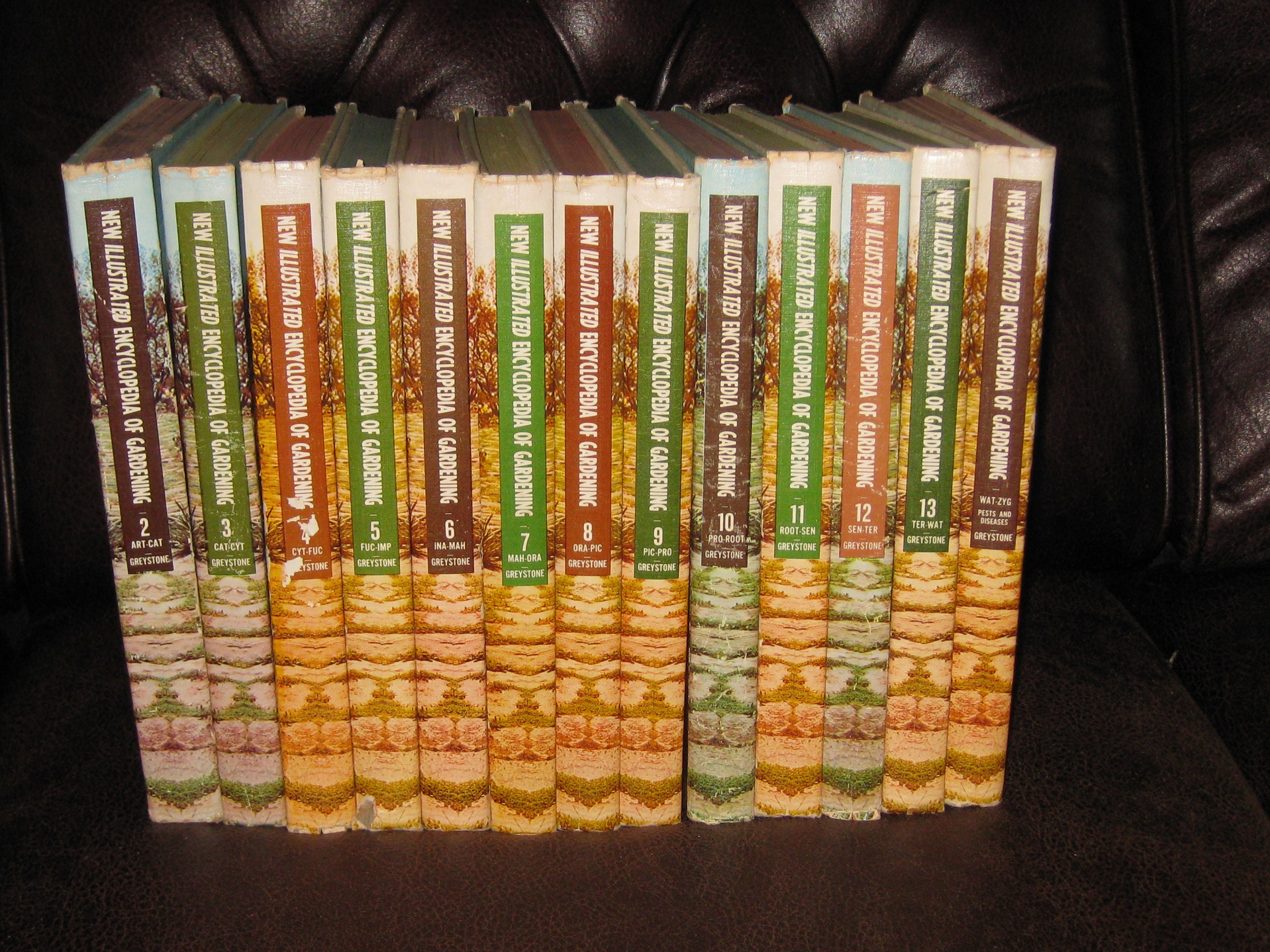 1960 NEW ILLUSTRATED ENCYCLOPEDIA of Gardening Volumes 2-14