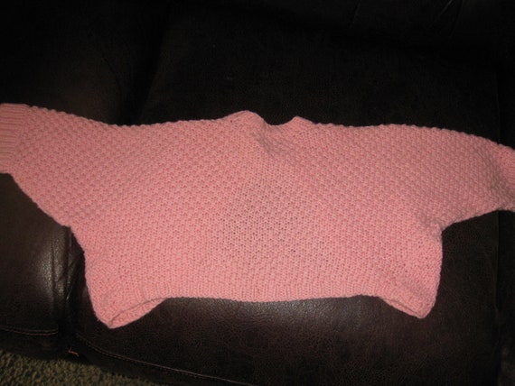 TWO PINK SWEATERS For Child Or Little Girl One A … - image 4