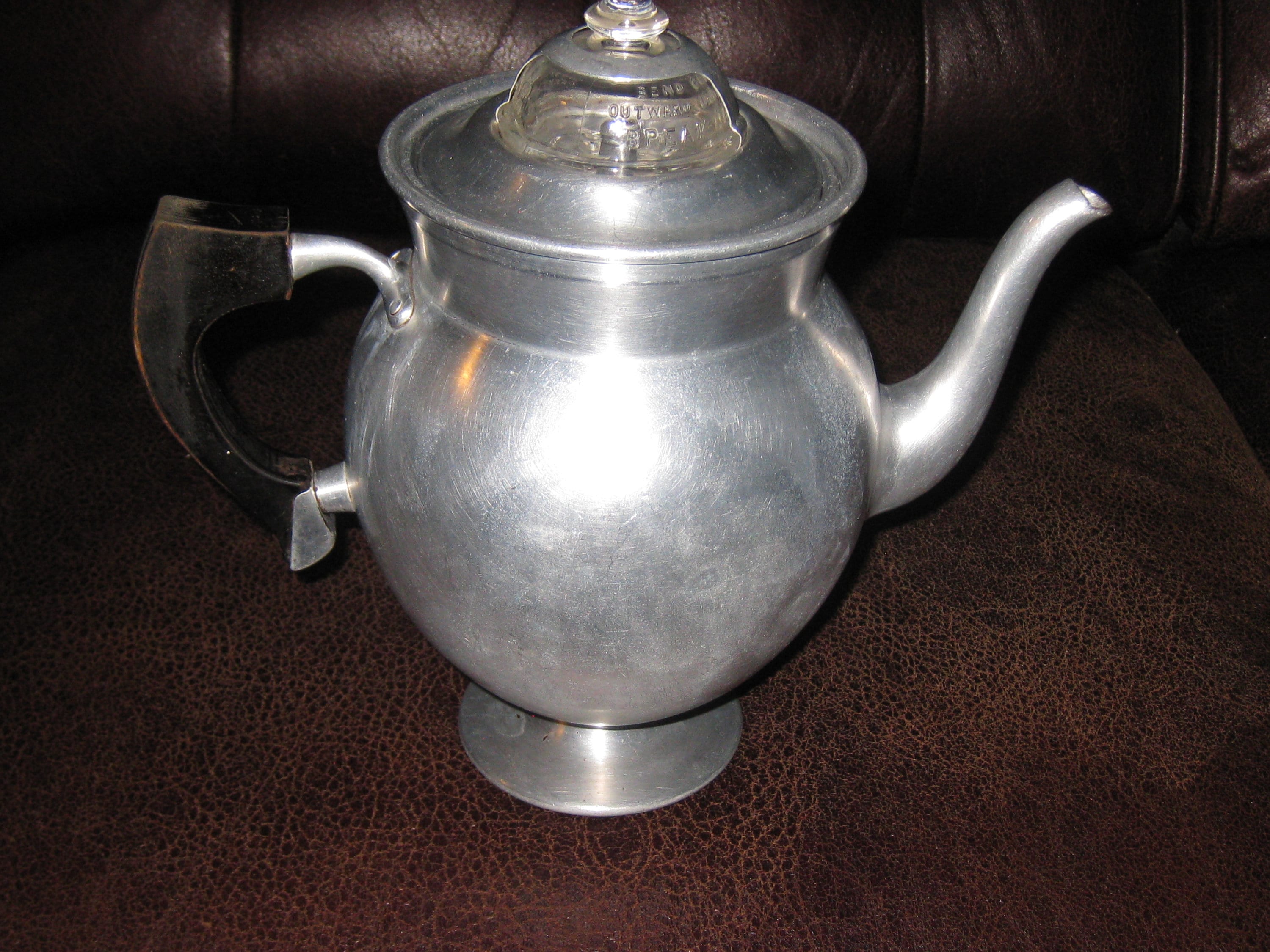 Old Fashioned Stove Top Coffee Percolator