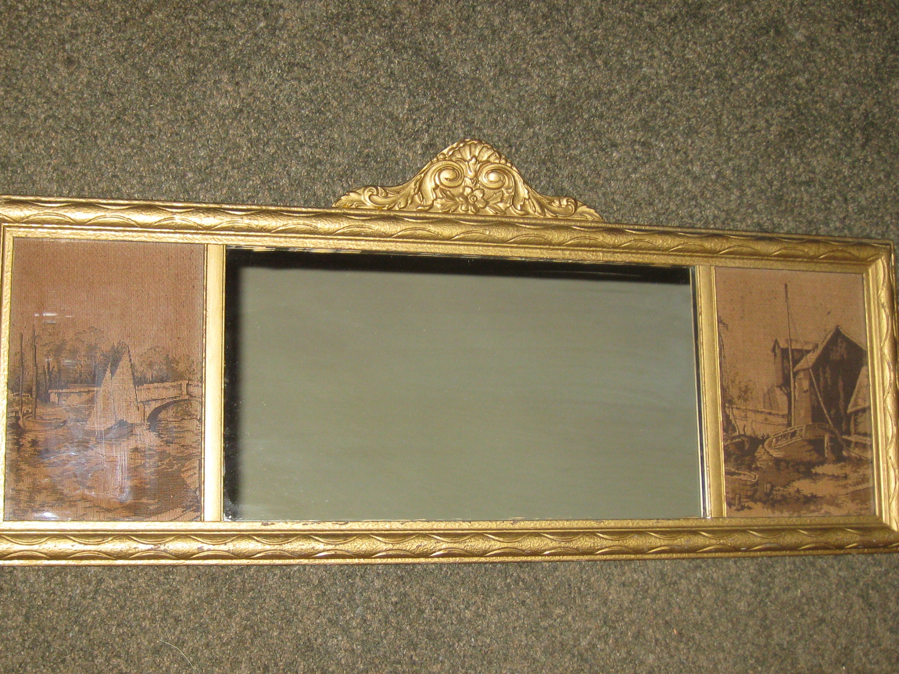 Miroir de courtoisie, vintage, érotica - Acolytes Antique