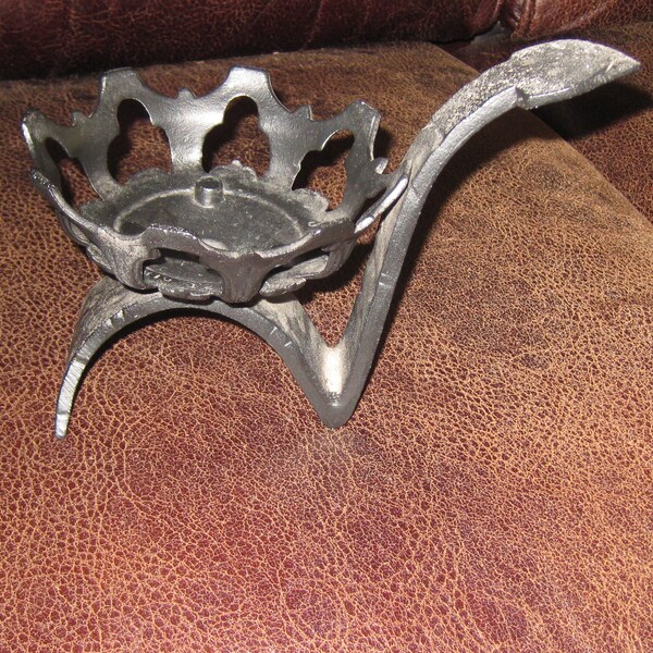 Emig Cast Iron Candle Holder Etsy