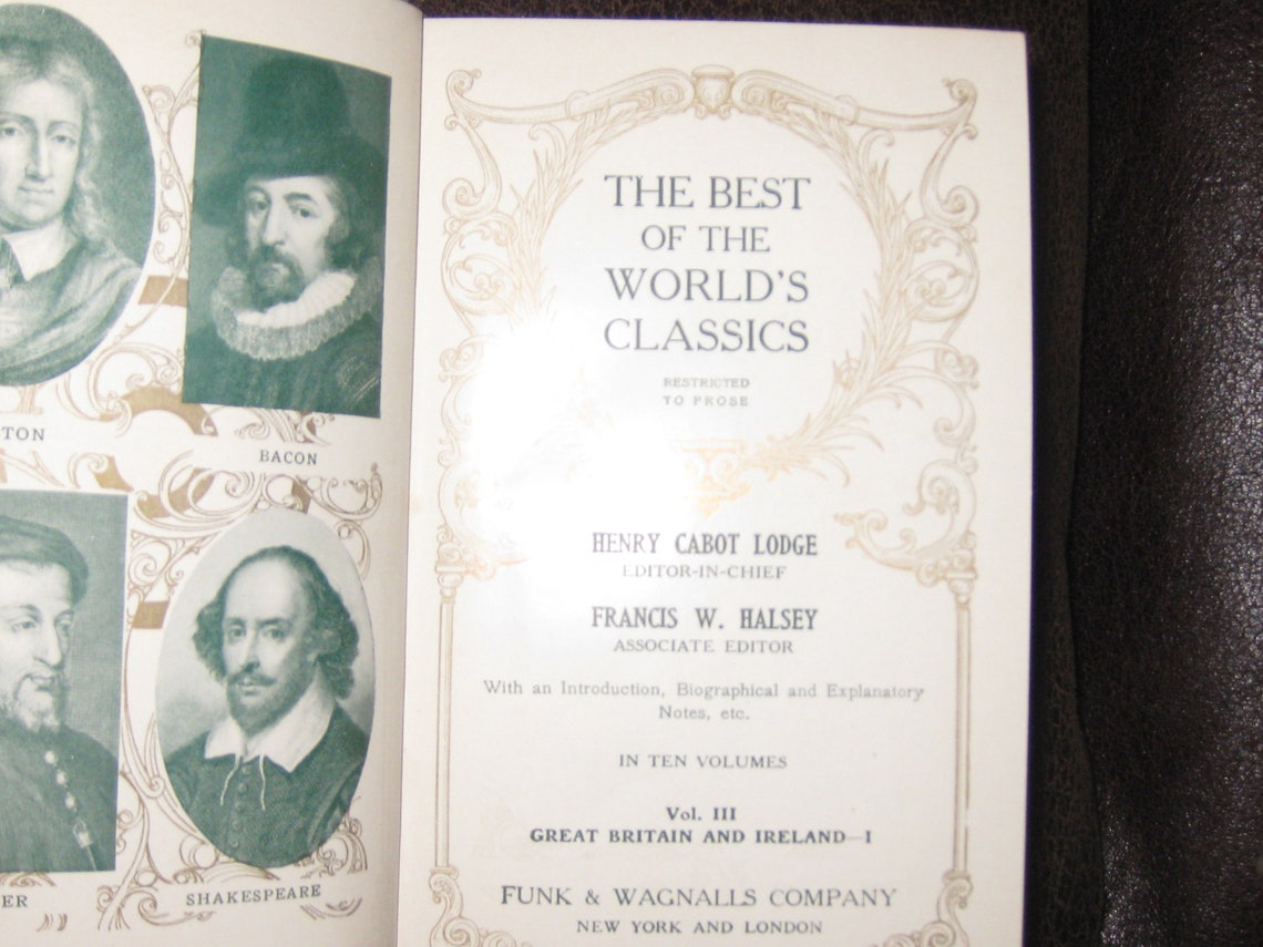 THE BEST OF The Worlds Classics 7 Vol Hardcover 4 1/8 x Etsy