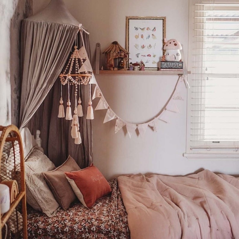 Tassel Mobile Chandelier Mobile Nursery Chandelier Boho Etsy Australia