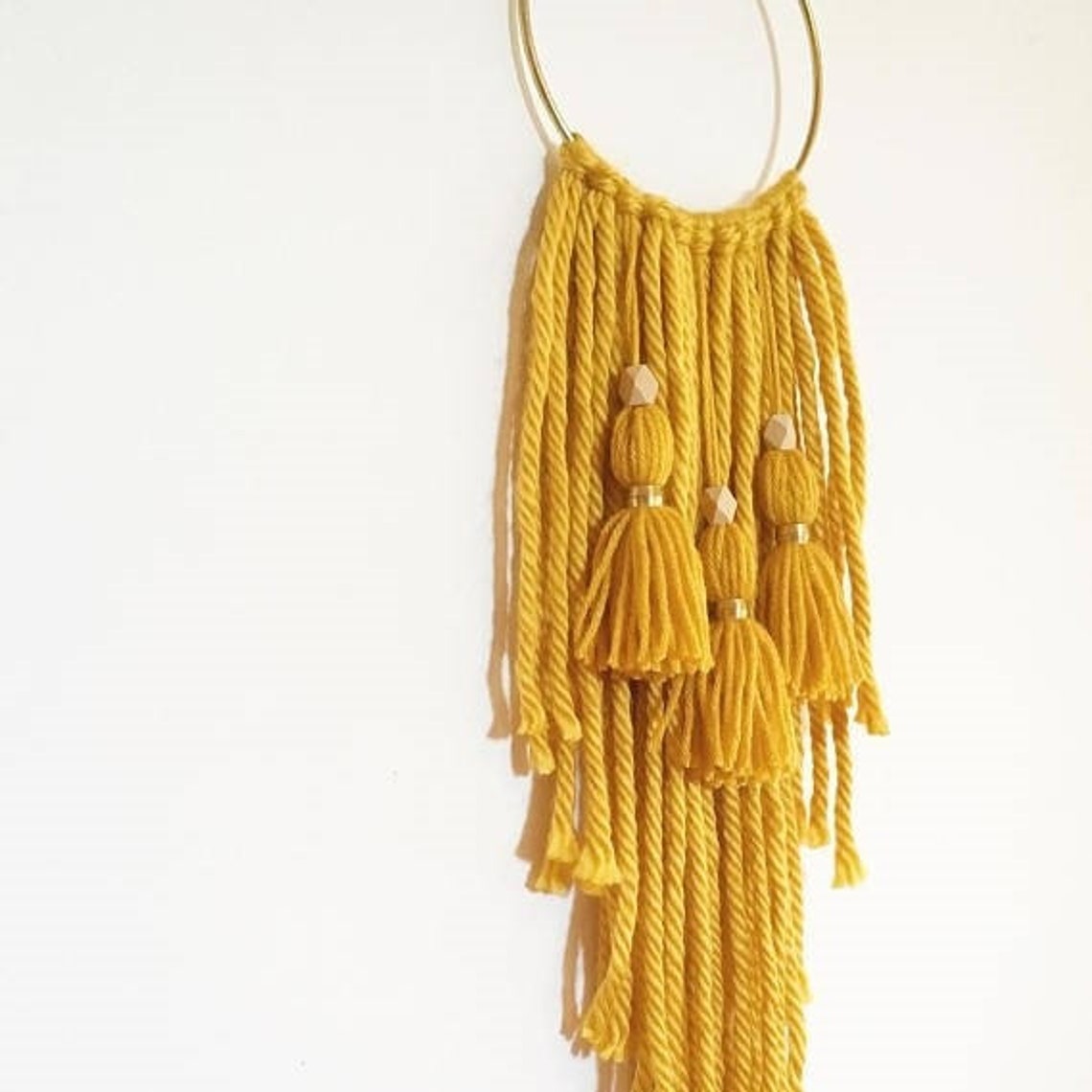 Modern wall hanging tassel wall hanging tassel wall decor Etsy