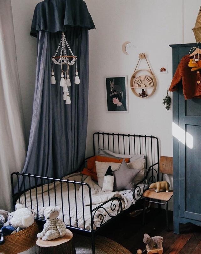 White tassel mobile cot mobile boho mobile baby mobile Etsy