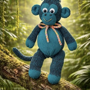 Cheeky Monkey - A Circular Knitting Machine Pattern