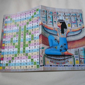 13 Moon Pocket Calendar. A6 Size, Egyptian Sirius Star edition