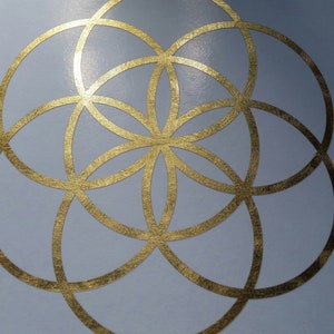 Seed of Life Sparkling Effects Decal