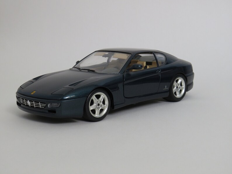 Green Ferrari 456GT 1992 Scale 118 Free Shipping Birthday and Anniversary Gift 9.60 Vintage Metal Diecast Model Sport Car