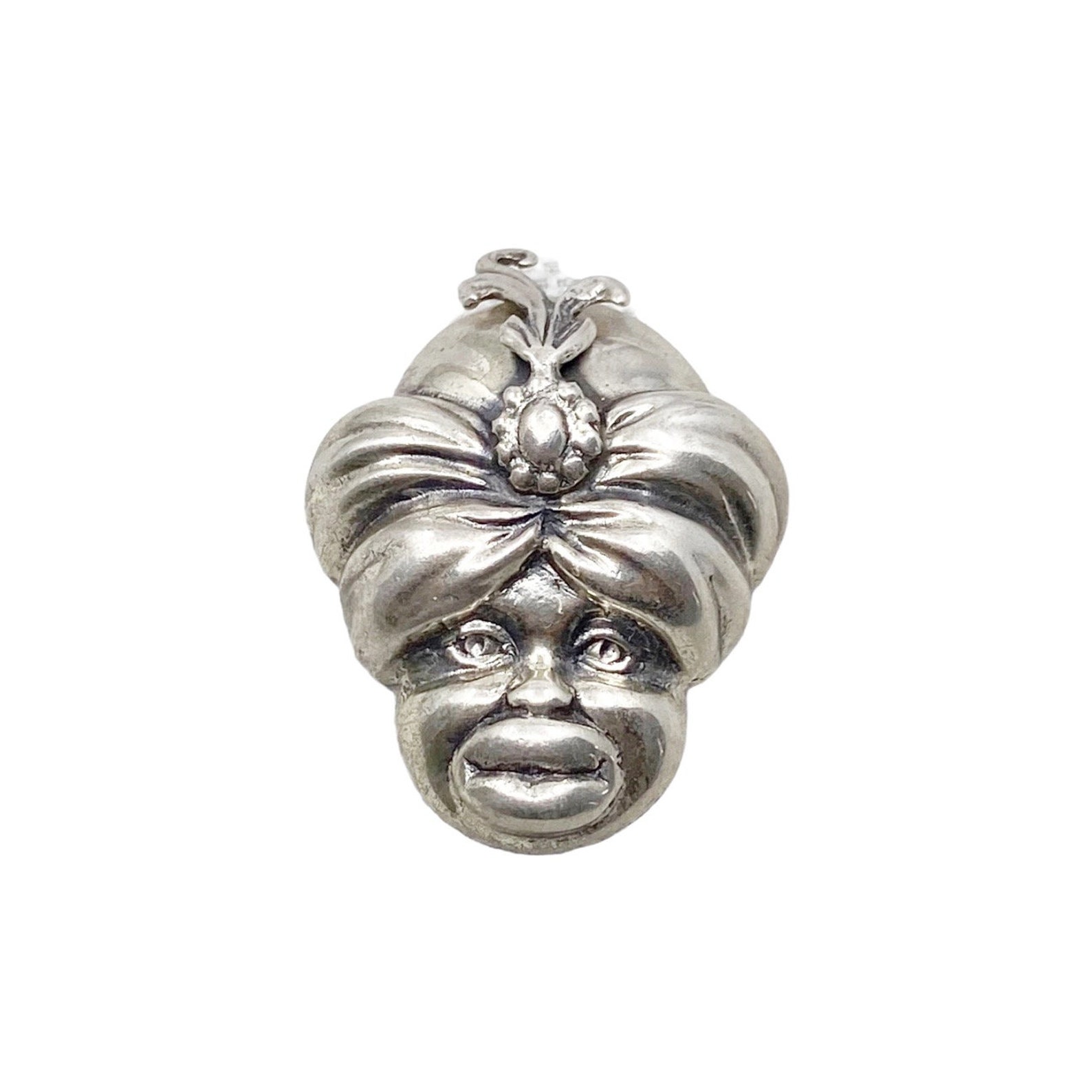 Sterling silver blackamoor brooch 59 Etsy