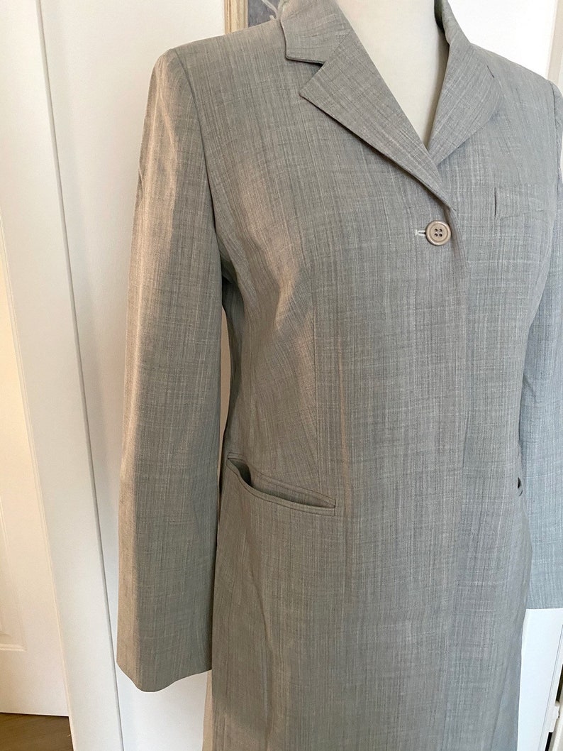 Cappotto Vintage Misto Lana Anni \u201890 Taglia 44