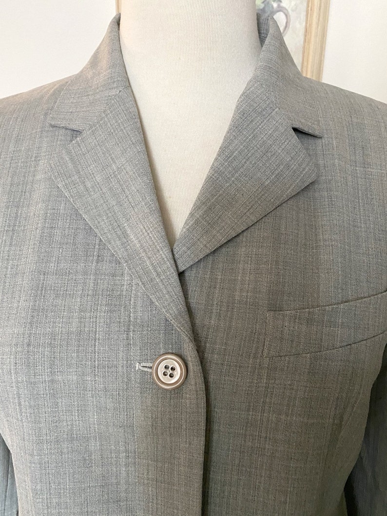 Cappotto Vintage Misto Lana Anni \u201890 Taglia 44