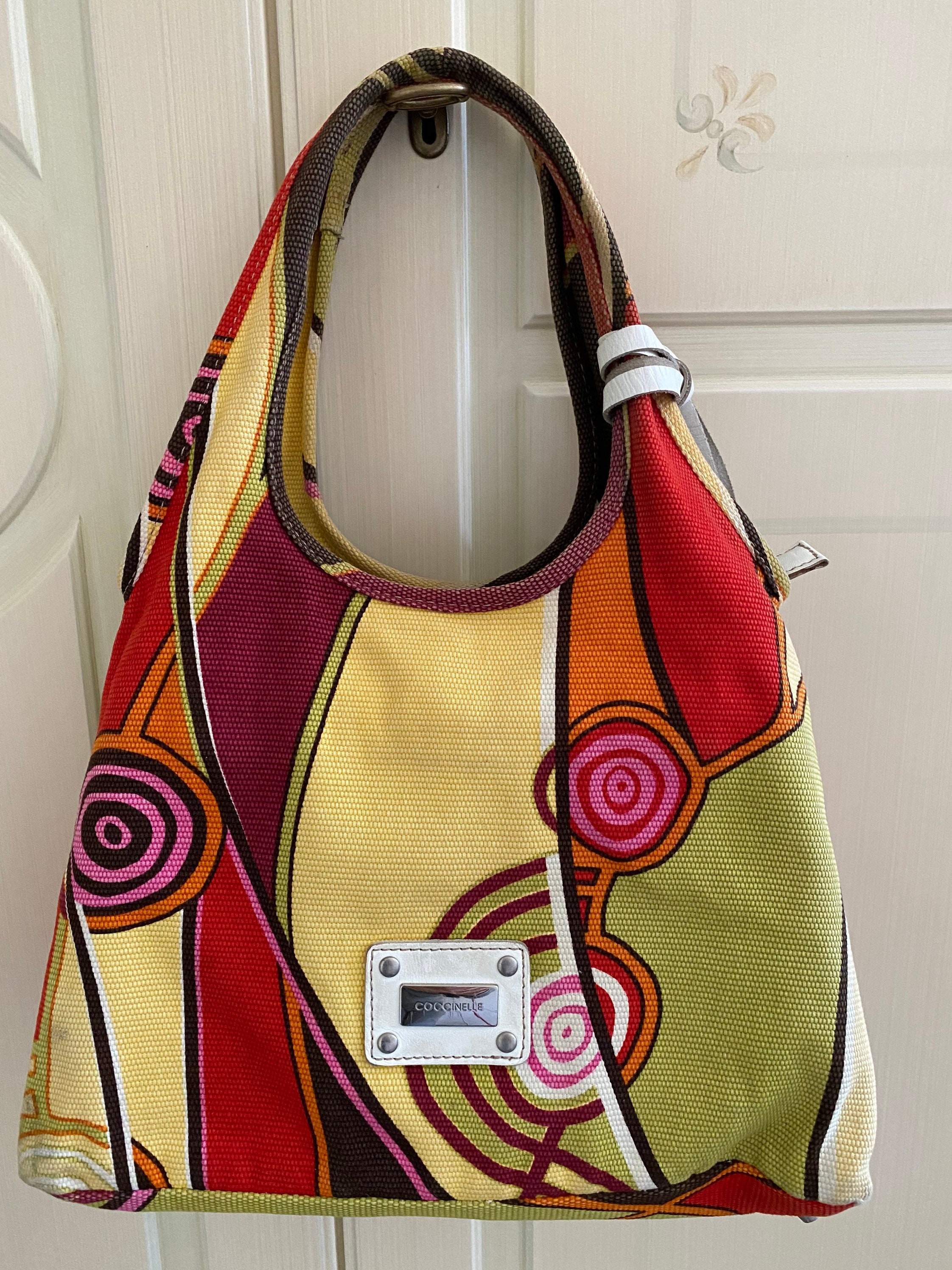 Borsa Vintage in Tela Anni 1990 Multicolore Etsy Australia