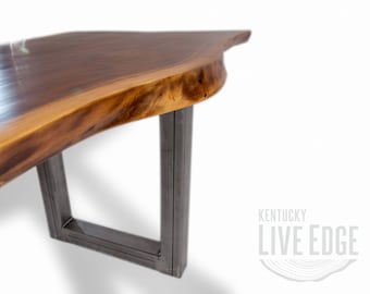 Live Edge Dining Table: Where Nature Meets Modern Design
