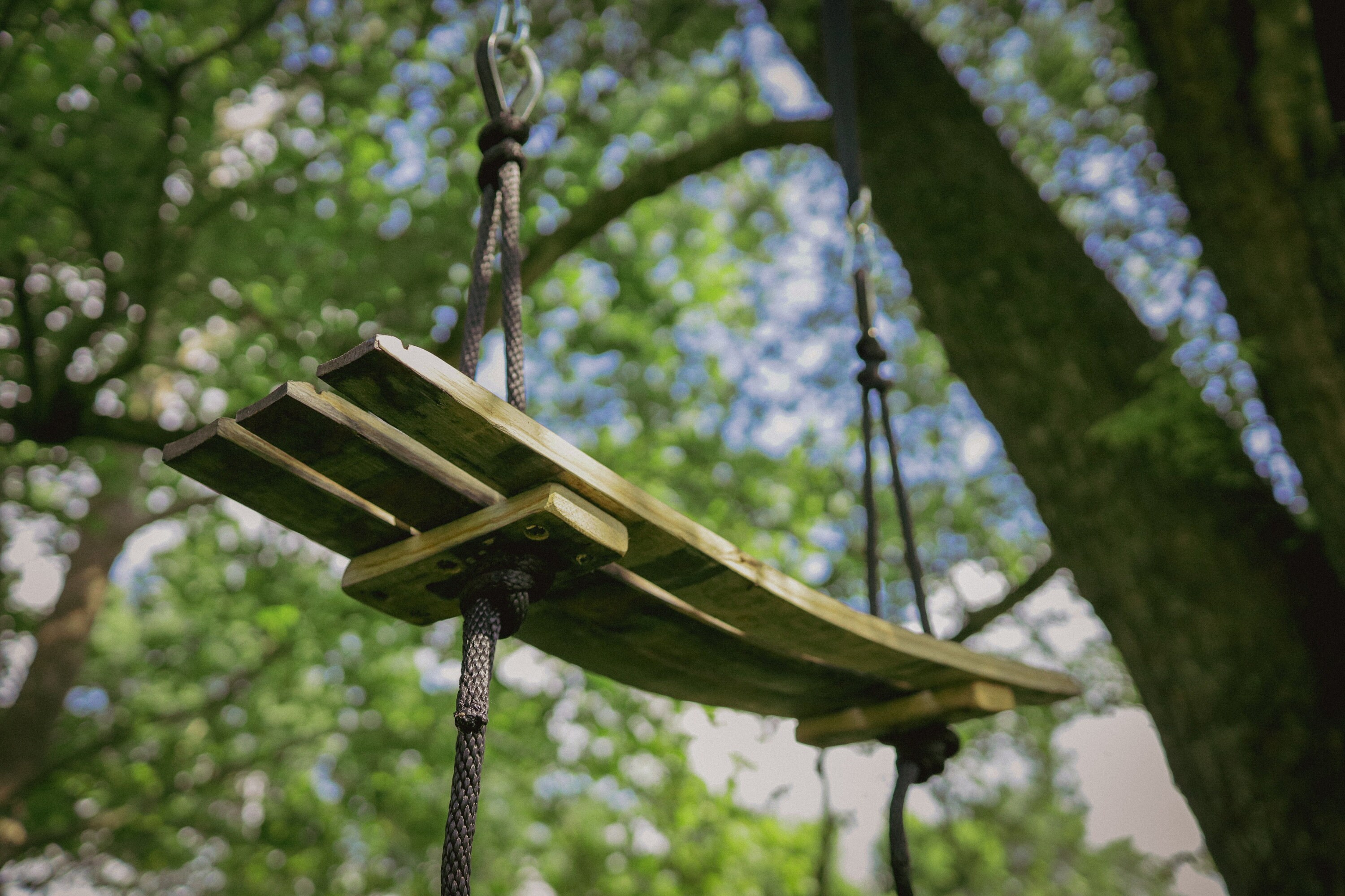 Auténtico bourbon barril swing árbol swing columpio de | Etsy