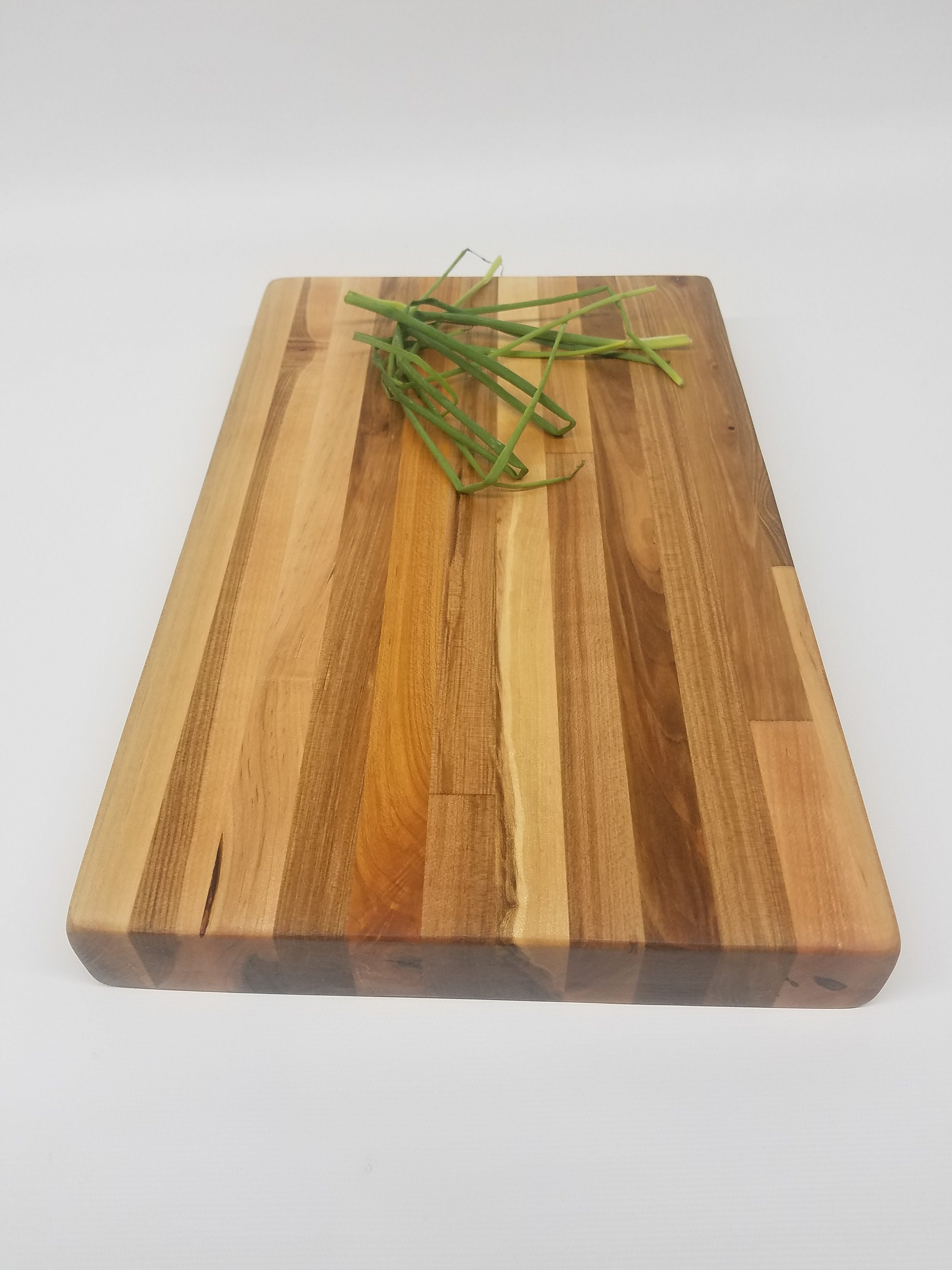 Tabla de cortar Bloque de carnicero Arce Madera recuperada | Etsy