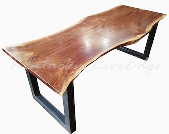 Live Edge Dining Table: A Statement of Natural Beauty