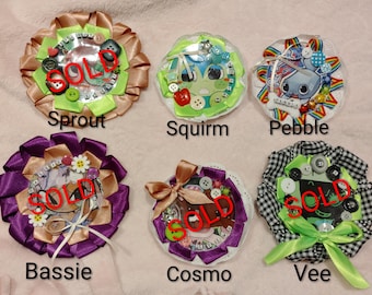 Dandy's world decora buttons/pins! :3