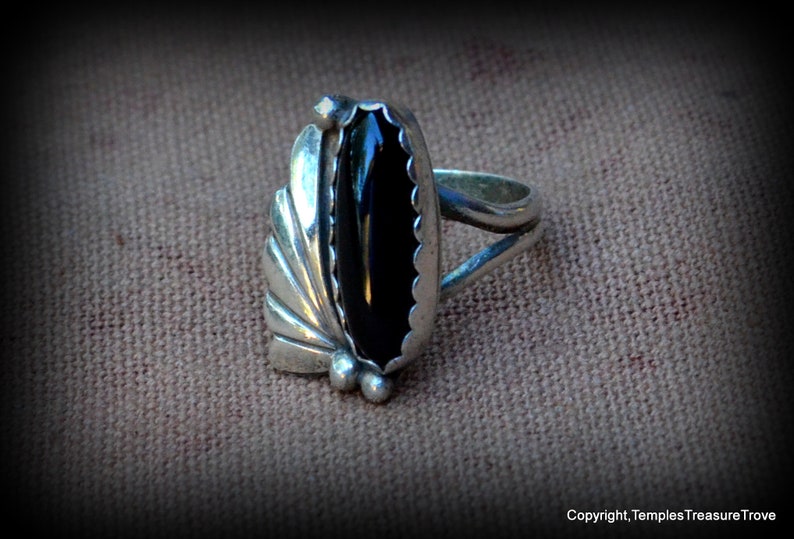 etsy onyx ring