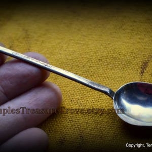 British Sterling Spoon/1933 Birmingham England by Lanson Ltd/Art Deco Sterling Spoon/925 flatware/sterling silver gift for her/baby spoon