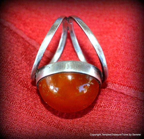 Baltic Amber Ring~Butterscotch Amber Ring Size 6~… - image 5