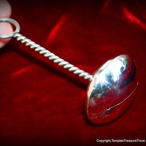 Victorian Sterling Baby Rattle by Web Silver Co.~heirloom Christmas ...