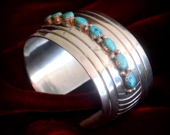 Rare Artisan HARRISON JIM Sterling Silver and 14k Yellow Gold