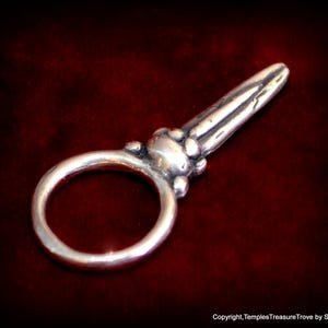Unusual Gothic Sterling Spike Ring~925 Ring Size 4~Gothic Ring~Unisex Gothic Spike Ring~Punk Ring~Heavy Sterling Gothic Ring~Ethnic 925 Ring