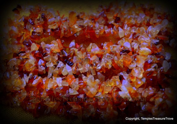 Red Carnelian Collar Necklace/ Juicy Red Carnelia… - image 6