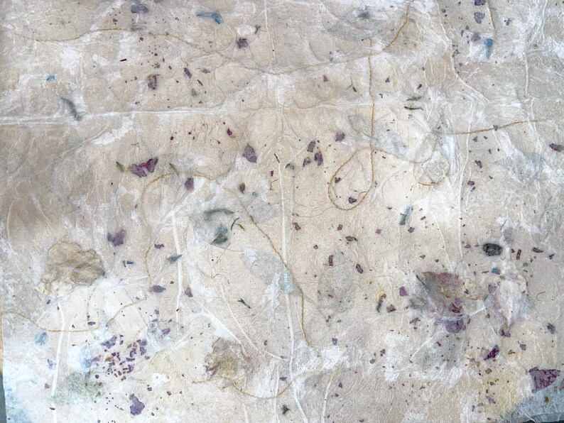 Faux Rice Paper Handmade Rice Faux Paper Junk Journal - Etsy