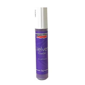 PENTART Velvet powder, Purple, 3gr , mixed media, Pentart, Gesso Pastes, Hobby Colors