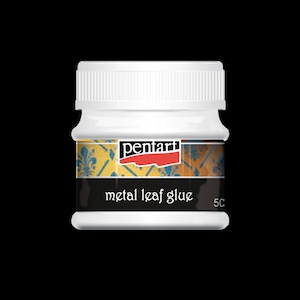 Pentart Metal Leaf Glue 50ml For Decoupage, Scrapbooking, Furniture, Mixed Media , Collages, DIY Projects, Home Decor, Canvases