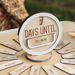 Back To School Countdown // Teacher Gift // Teacher Appreciation Week // Elementary Middle School Perpetual Calendar