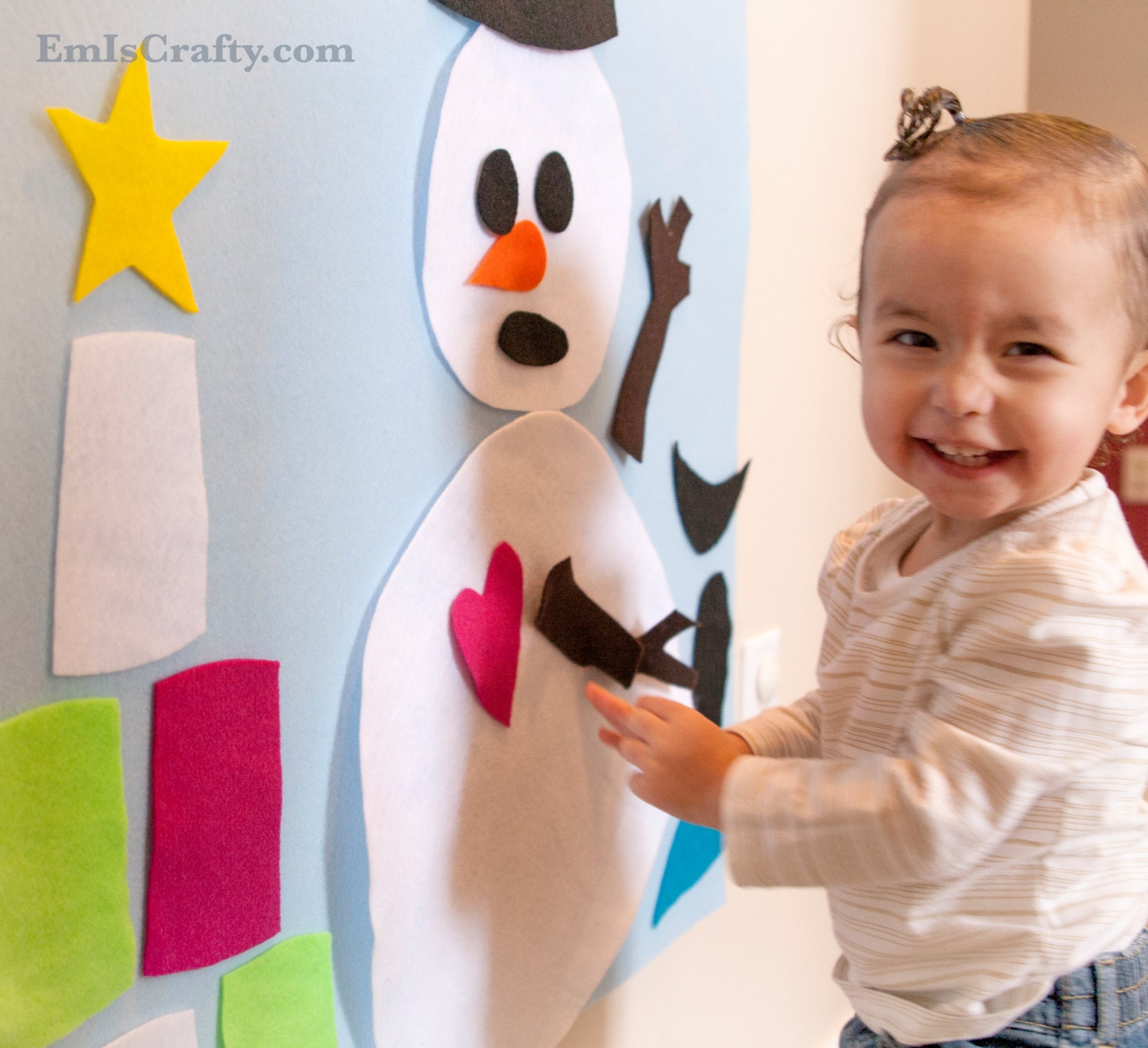 Pattern for Snowman Winter Felt Wall Activity. Snowman Decor, Face,  Pattern, Winter Wonderland, Baby, Toddler, Kid, Holiday Gift, Decor 