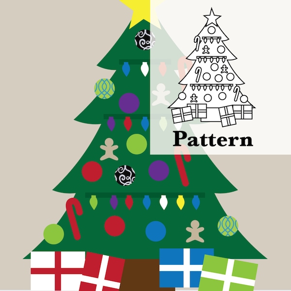 Felt Christmas Tree Etsy