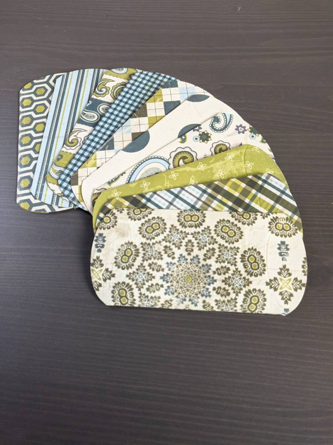 Retro Blue and Green/ Pillow Boxes / Favor Boxes/ Gift Boxes Etsy