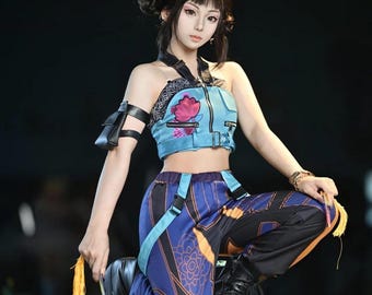 Zoey Mira cosplay costume,Rumi cosplay costume, Girl group cosplay, Zoey Mira cosplay,KPop cos