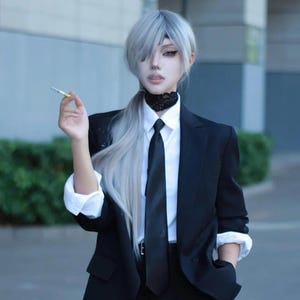 Cosplay de chasseur de diable, costume de cosplay de diable de guerre, costume de cosplay Mitaka Asa, ensemble de cosplay complet, costume de cosplay, costume fait main