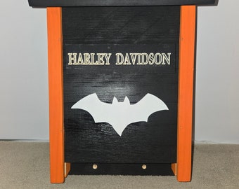 Harley Davidson (handgefertigt) Fledermausbox