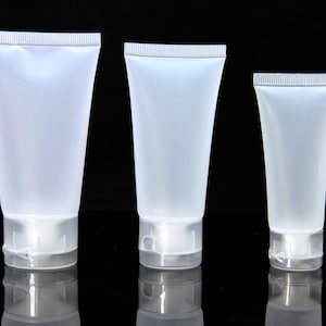 5x Leere Röhrchen Frosted Kosmetik Creme Lotion Behälter 15/30/50ml - Versandkostenfrei