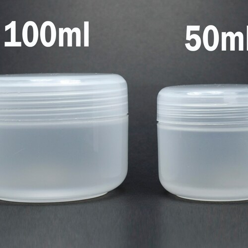 Empty Cosmetic Jar Containers Cream Lotion Bottle Pink 50 / Etsy