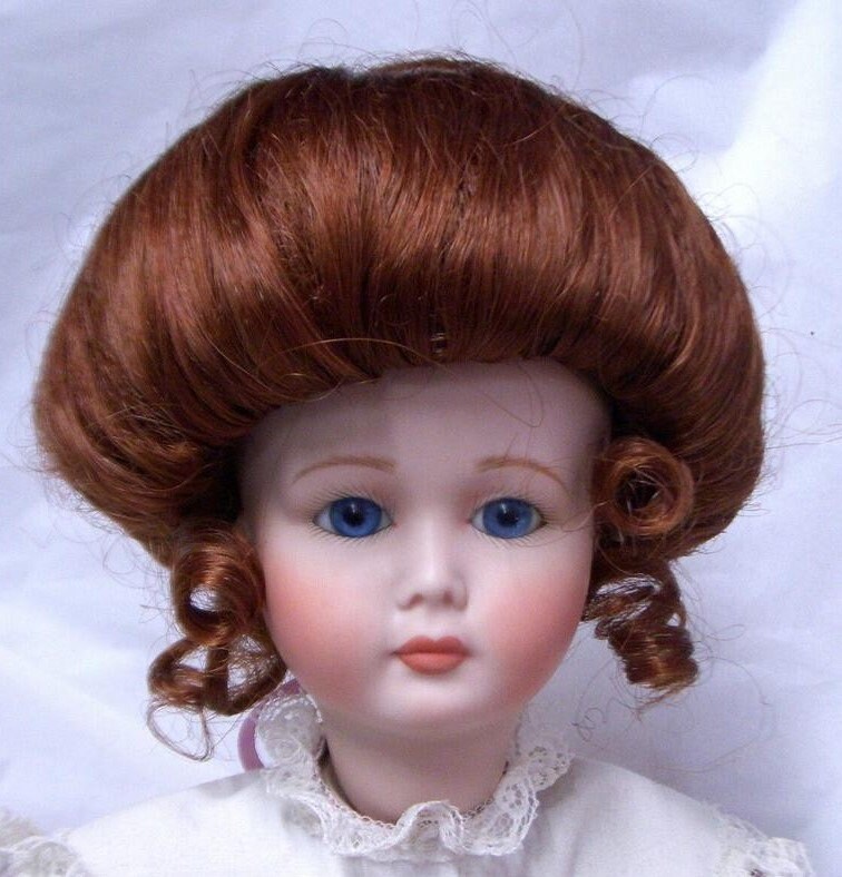 ⭐️ Kemperドールウィッグ⭐️ビスクドール⭐️アンティーク⭐️大きい子用⭐️ Kemper Doll Wig - Etsy