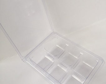 Clamshell Wax Tart Container-10 pack
