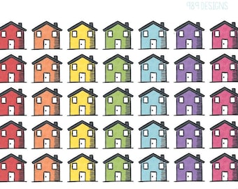 House Icons || Planner Stickers
