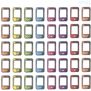 Cell Phone Icon || Planner Stickers