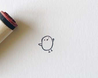 Mini CHICK Stamp. Rubber Planner Stamp. Bujo Bullet journaling stamp. Scrapbooking Stamp. Planner Stamp. Custom Rubber Stamp.