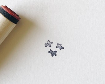 Mini STARS Stamp. Rubber Planner Stamp. Bujo Bullet journaling stamp. Scrapbooking Stamp. Planner Stamp. Art Stamp. Custom Rubber Stamp.