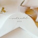 see more listings in the Custom Wedding Hangers section